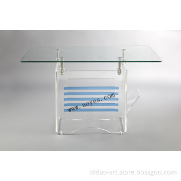 Acrylic Computer Table (AS007)